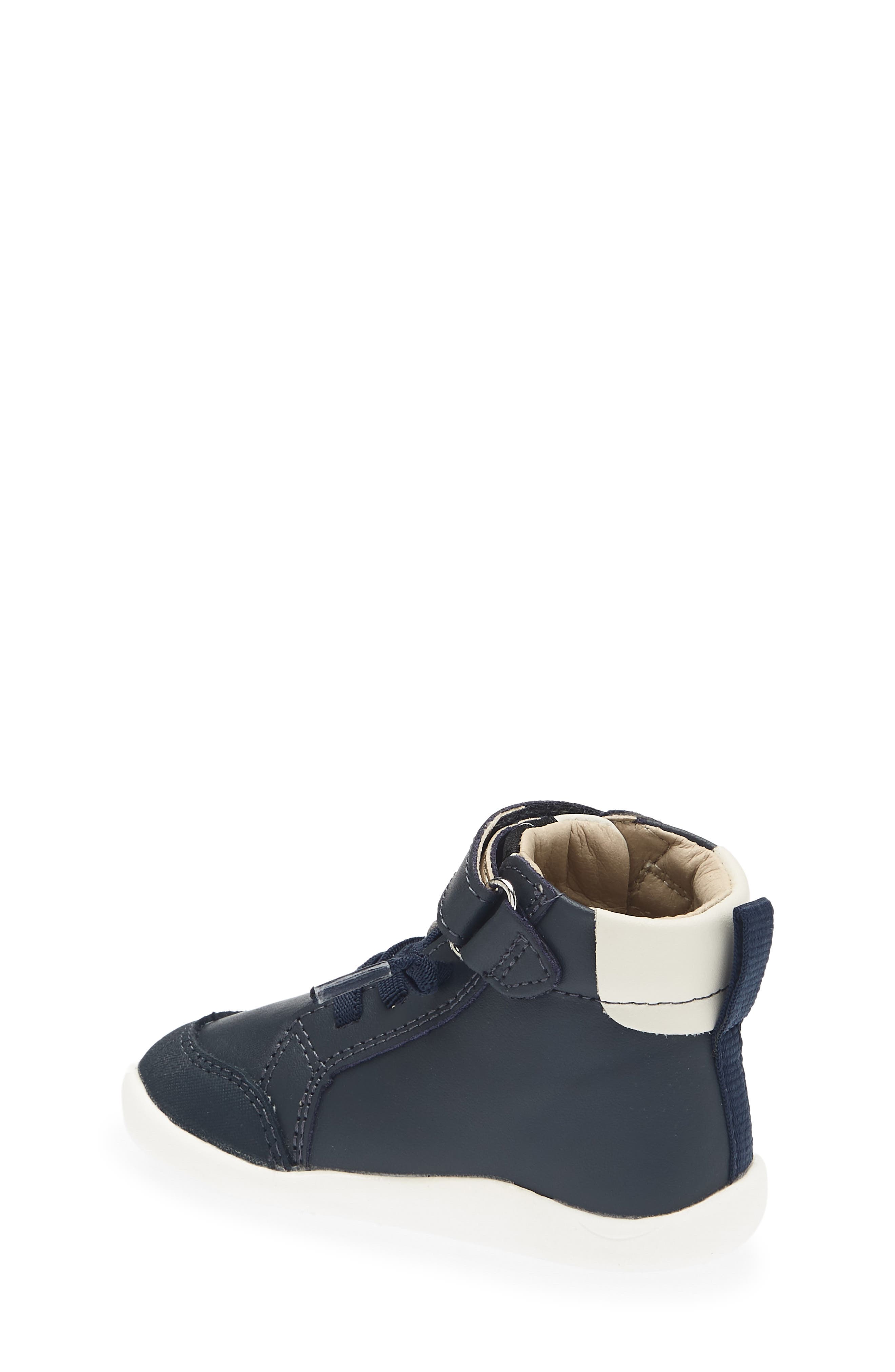 OLD SOLES Kids' Boss High Top Sneaker, Alternate, color, Navy/ Tan/ Sporco