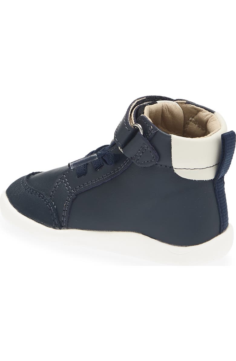 OLD SOLES Kids' Boss High Top Sneaker, Alternate, color, Navy/ Tan/ Sporco
