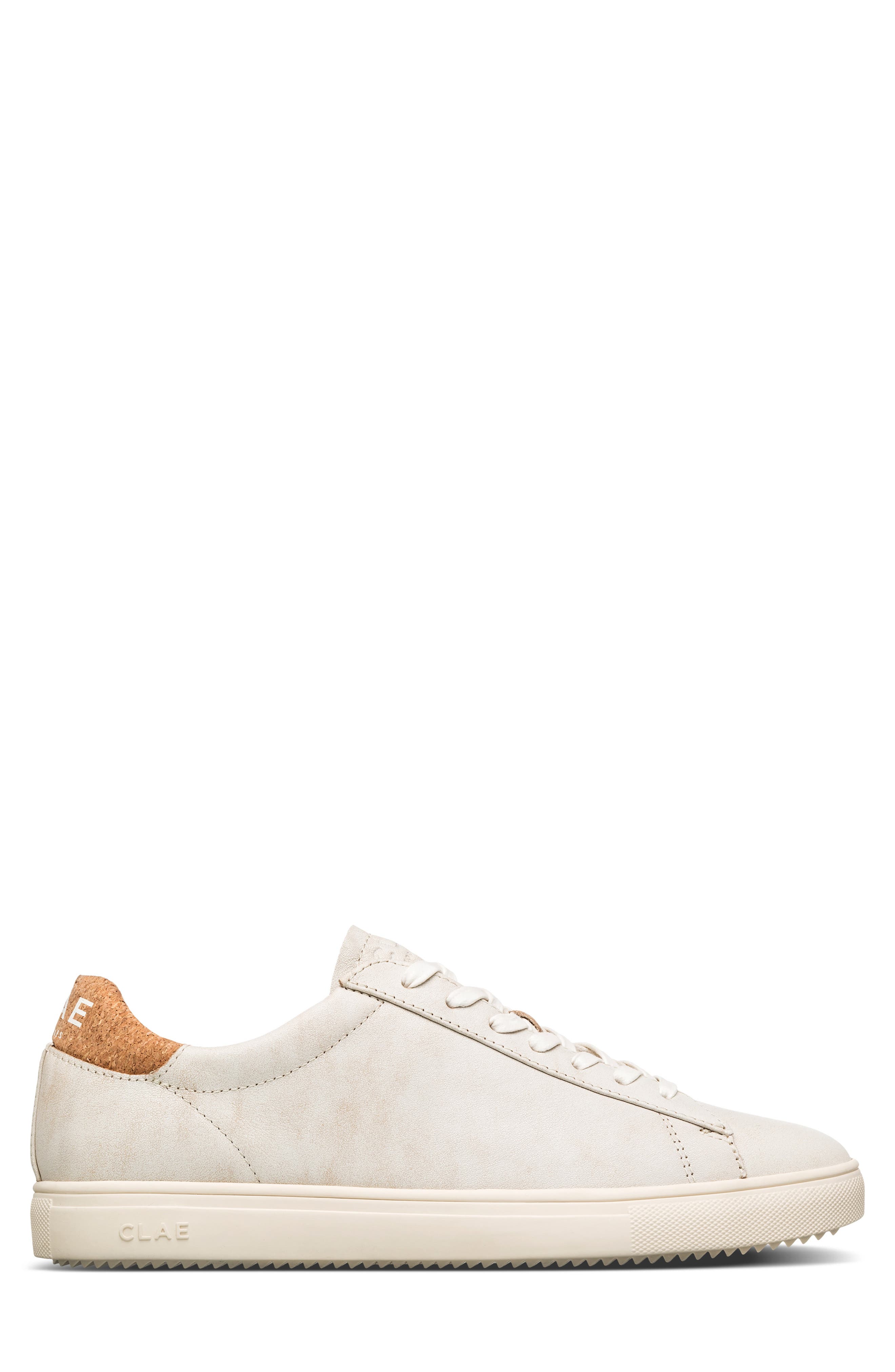 CLAE Bradley Sneaker, Alternate, color, Distressed Leather Cork