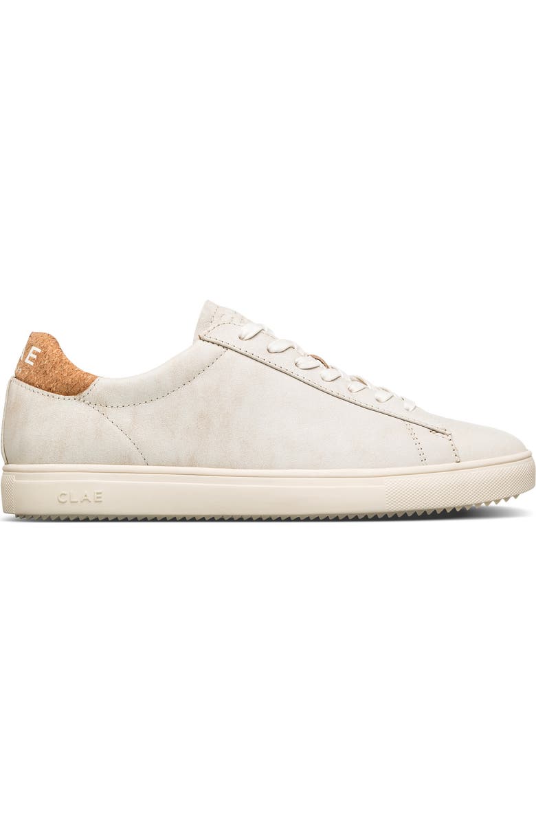 CLAE Bradley Sneaker, Alternate, color, Distressed Leather Cork