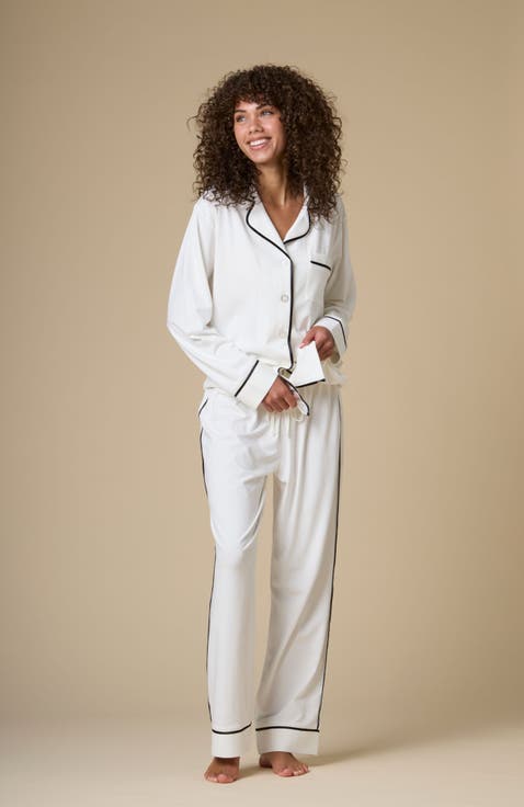Luxe Stretch Cotton Pajama Set
