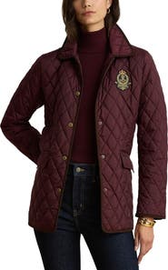 Lauren Ralph Lauren Butterpile Crest Quilted Jacket