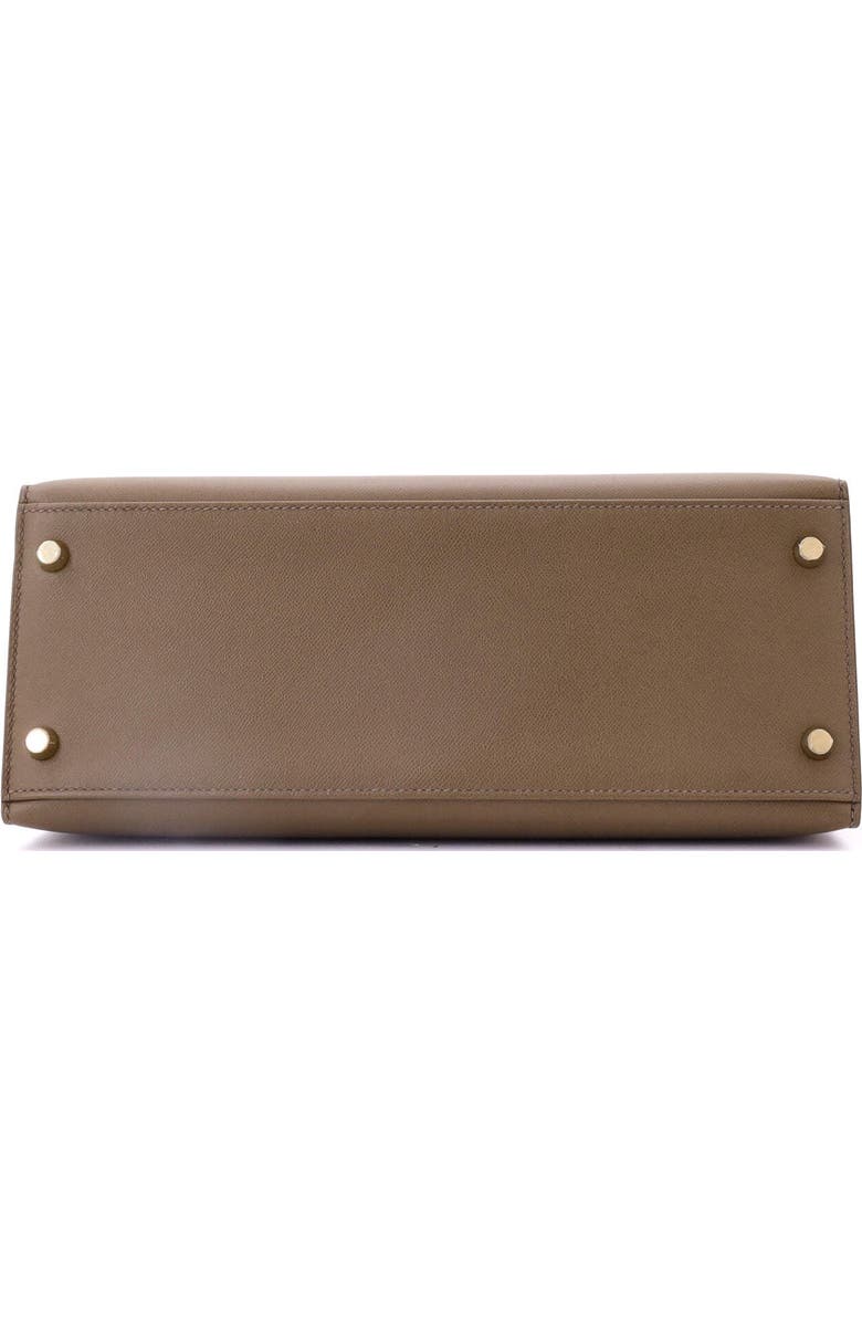 Pre-Owned Hermes Kelly Handbag Brown Madame with Gold Hardware 28, Alternate, color, Toundra