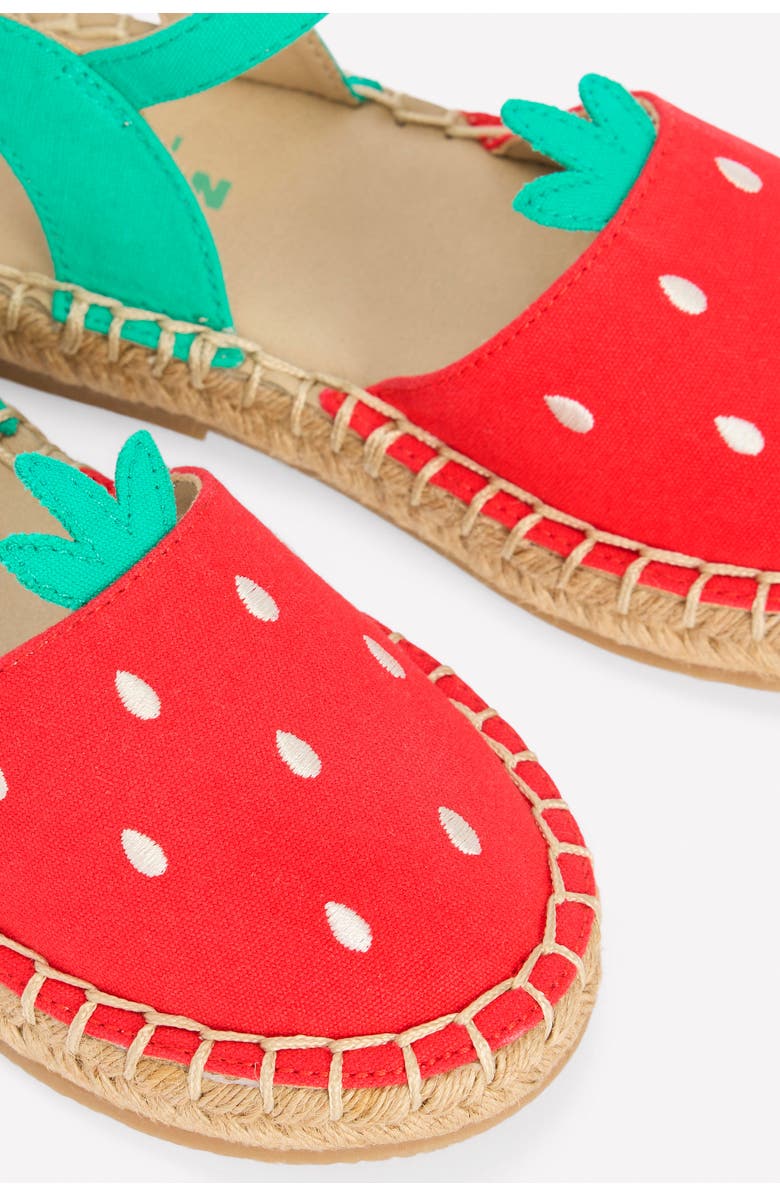 Mini Boden Kids' Strawberry Sandal, Alternate, color, Strawberry