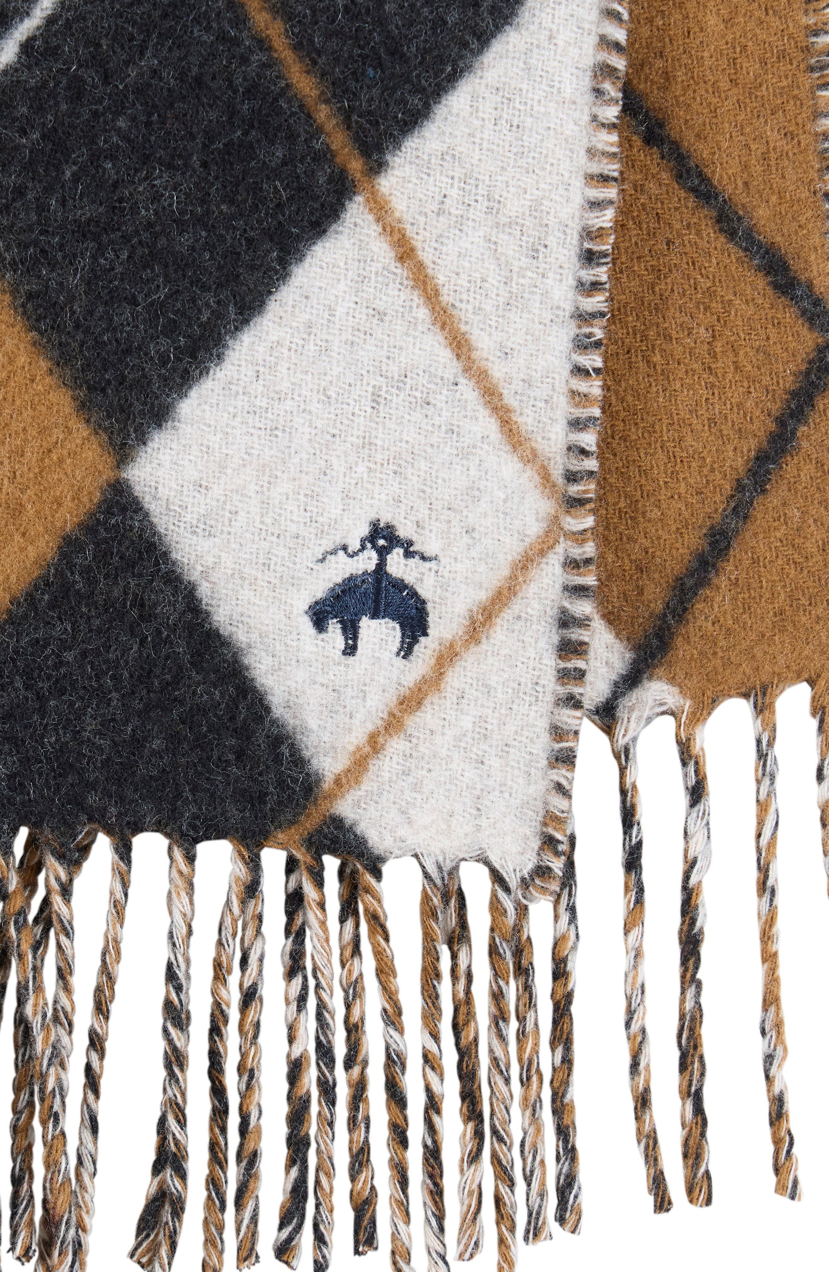 Cashmere Blend Argyle Scarf (Men) | Nordstrom