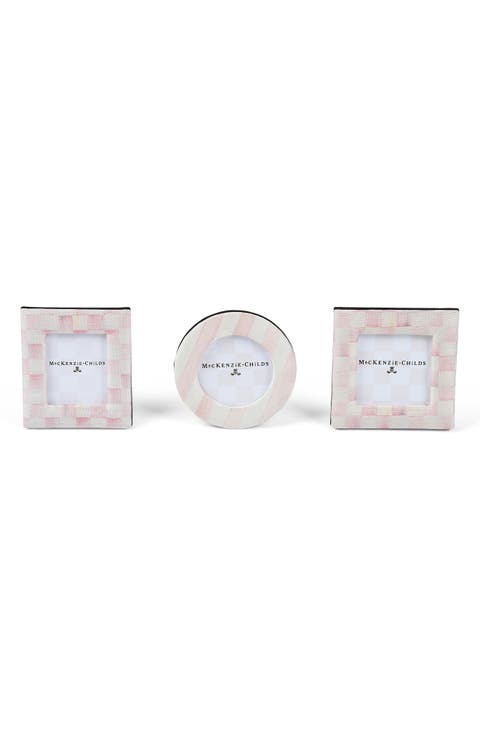 Rosy Set of 3 Picture Frames