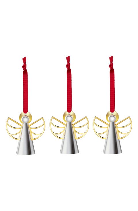 Set of 3 Angel Ornaments