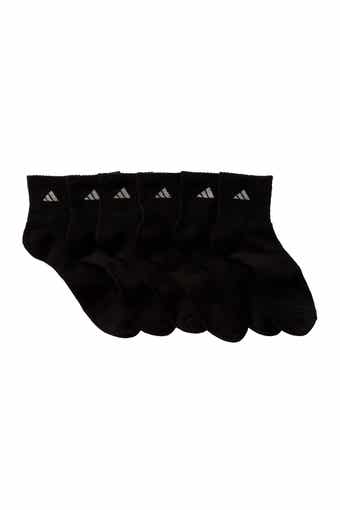 adidas Athletic Climalite Compression Socks - Pack of 6