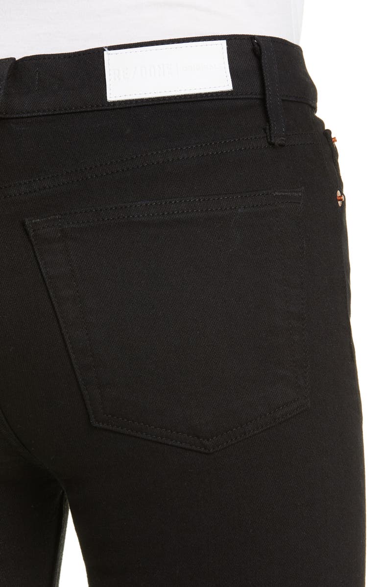 Re/Done Originals High Waist Stovepipe Jeans, Alternate, color, 