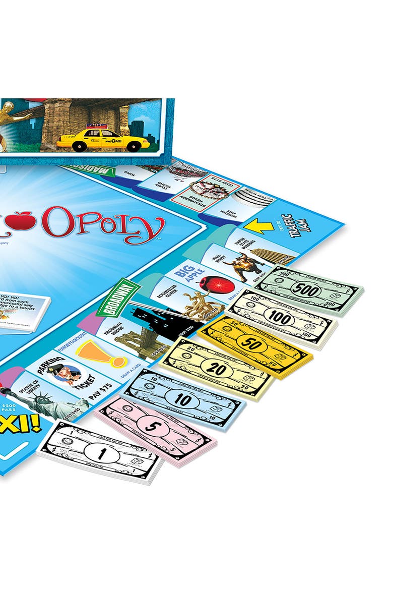 New Yorkopoly Monopoly Board Game, Alternate, color, Multicolored