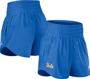 Jordan Brand Women's Jordan Brand  Blue UCLA Bruins Performance One Dri-FIT High-Rise Shorts