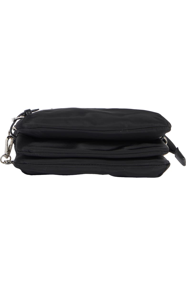 Madden Girl Polyester Crossbody Bag, Alternate, color, Black