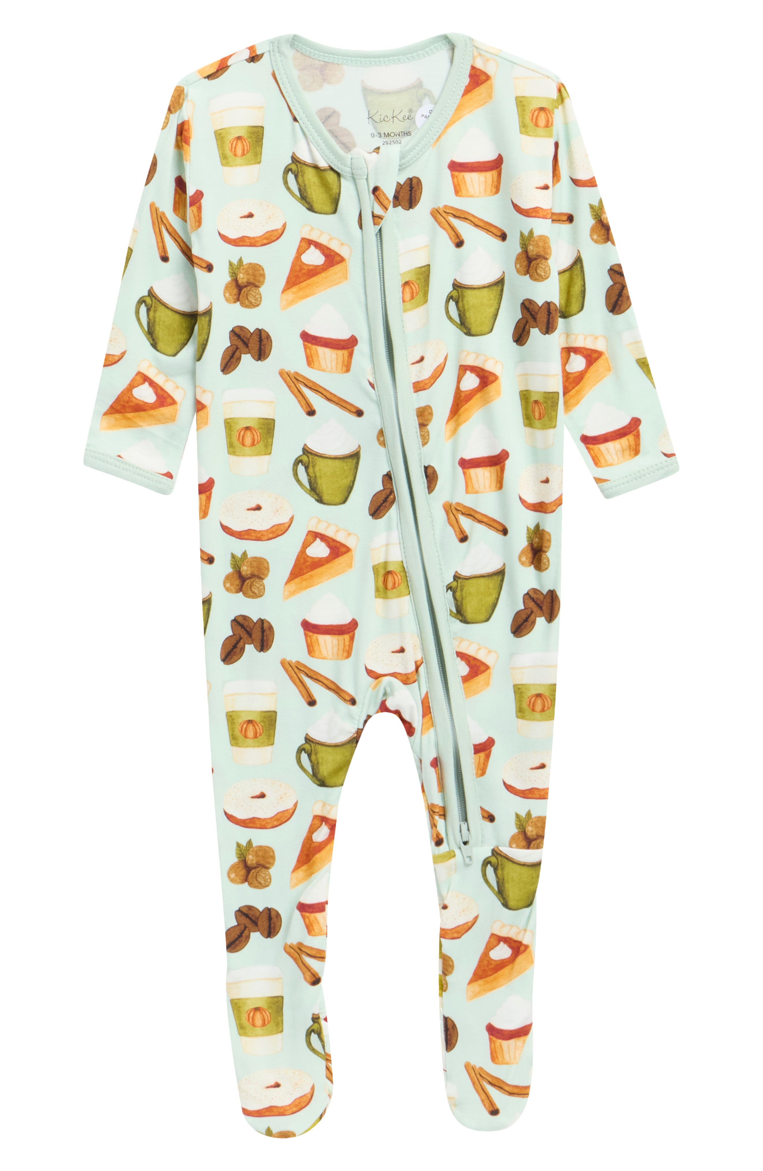 Print Zip Footie