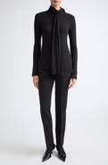 TOTEME Low Waist Slim Trousers