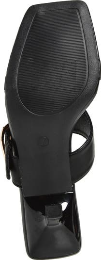 Merasa Heeled Slide Sandal