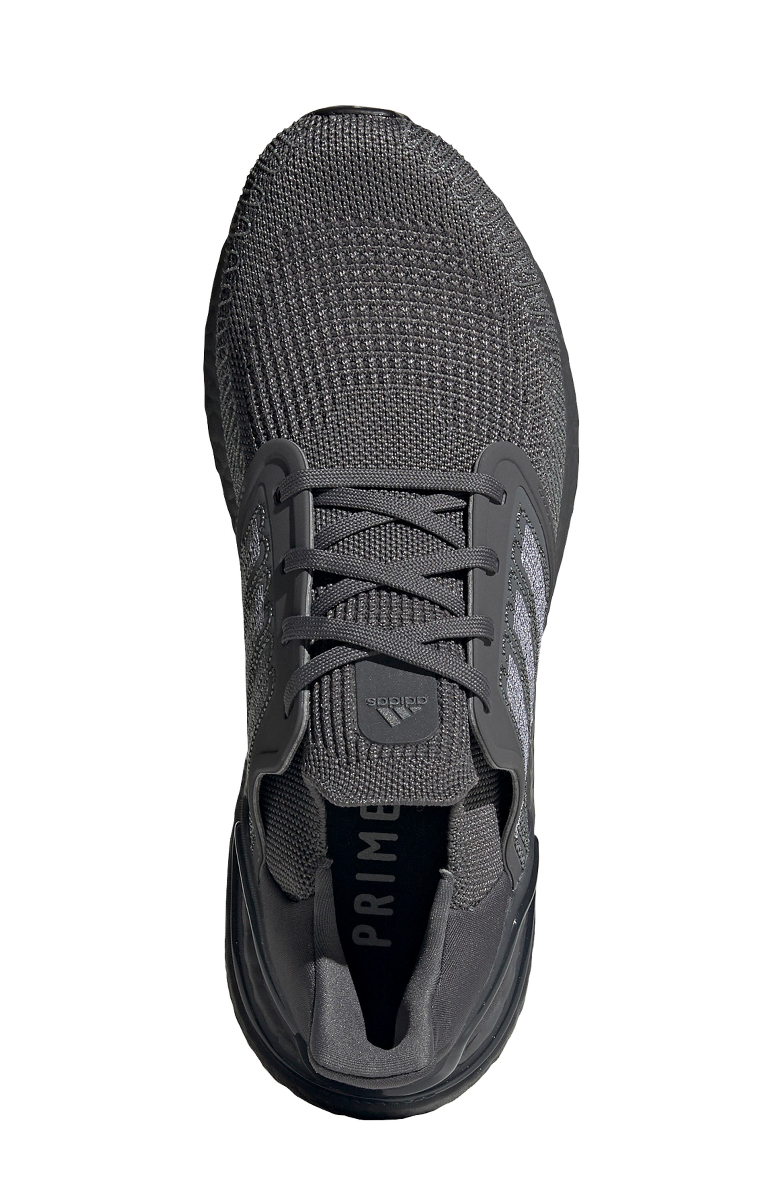 UltraBoost 20 Running Shoe, Alternate, color, WHITE/ GREY THREE F17