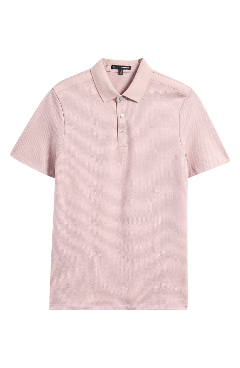 Robert Barakett Modesto Race Stripe Cotton Polo, Alternate, color, Light Pink