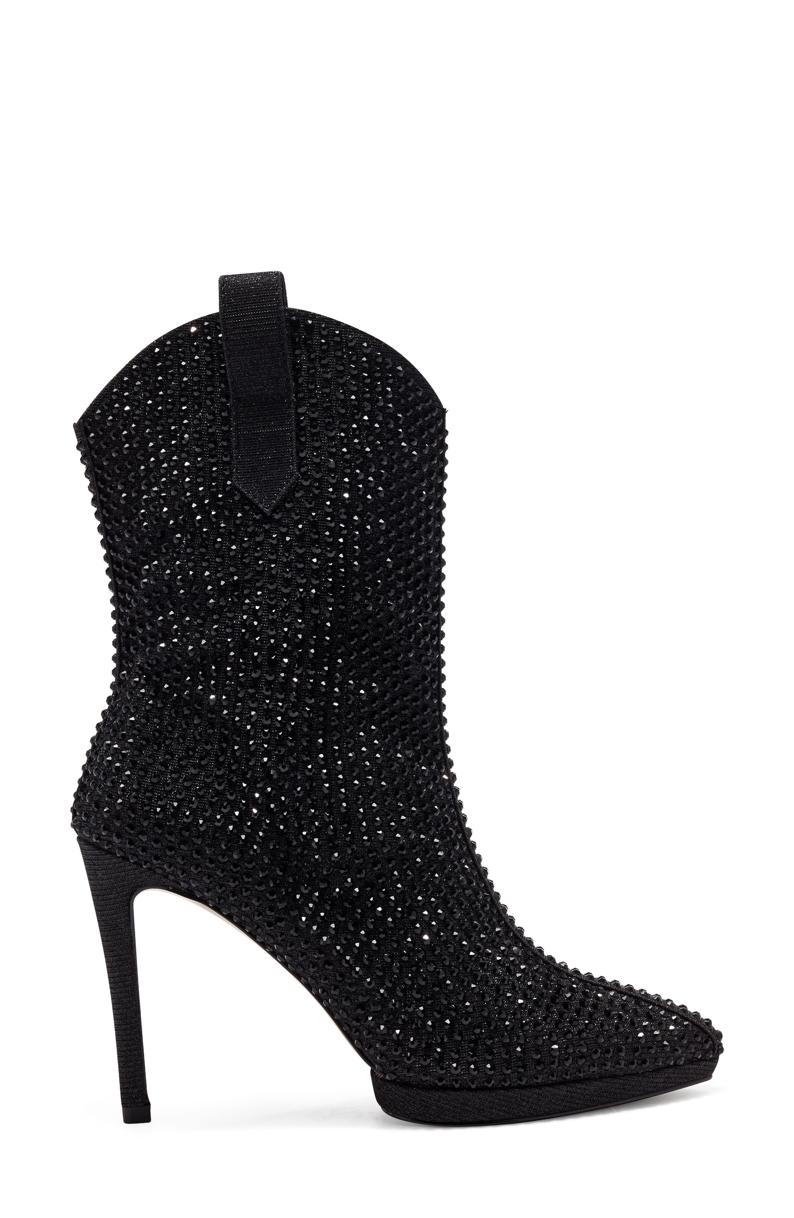 Jessica Simpson Vianne Embellished Pointed Toe Boot, Alternate, color, 