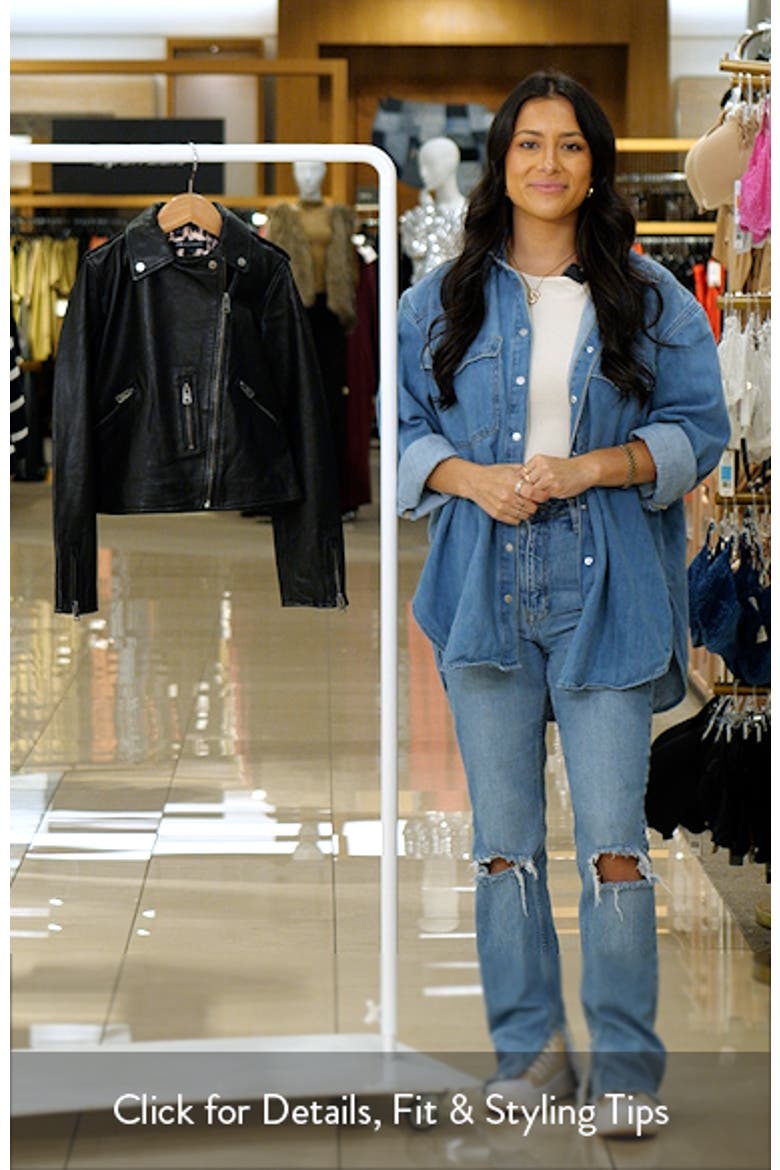Kids' Leather Moto Jacket video