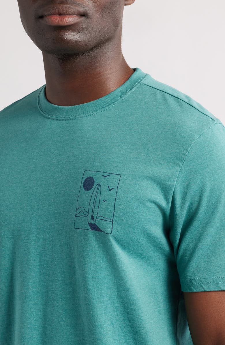 Threads 4 Thought Surf Beach Soft Wash Cotton Blend Graphic T-Shirt, Alternate, color, 