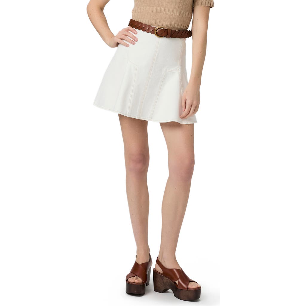 PAIGE PAIGE ADALINE DENIM MINISKIRT