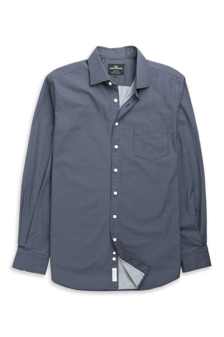 Masson Creek Cotton Sport Shirt, Alternate, color, INK