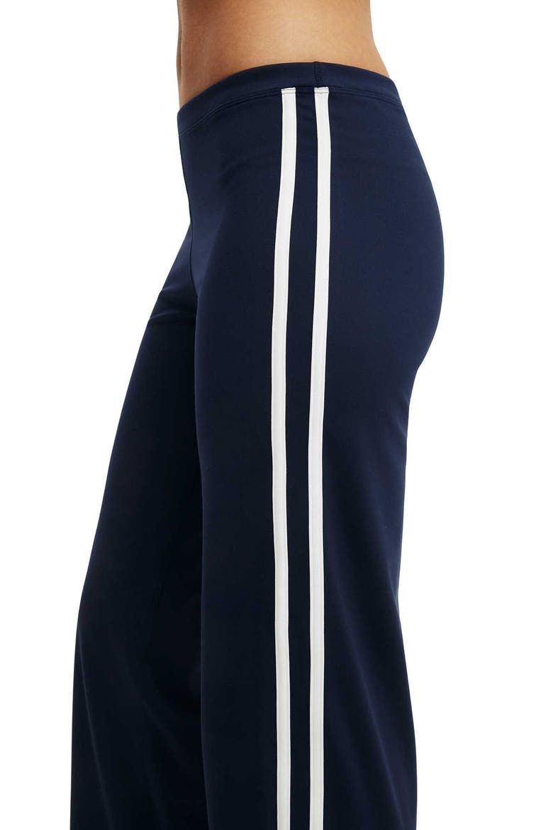 Women's Active Ultra Soft Low Rise Straight Leg Pant, Alternate, color, Prep Sport Navy White