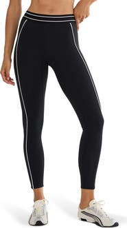 Beach Riot Tierney Contrast Trim Ankle Leggings