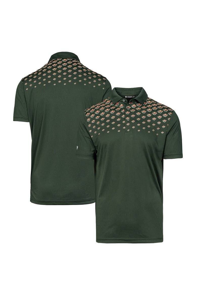Men's Levelwear Hunter Green Minnesota Wild NHL x PGA Original Polo, Main, color, Hunter Green