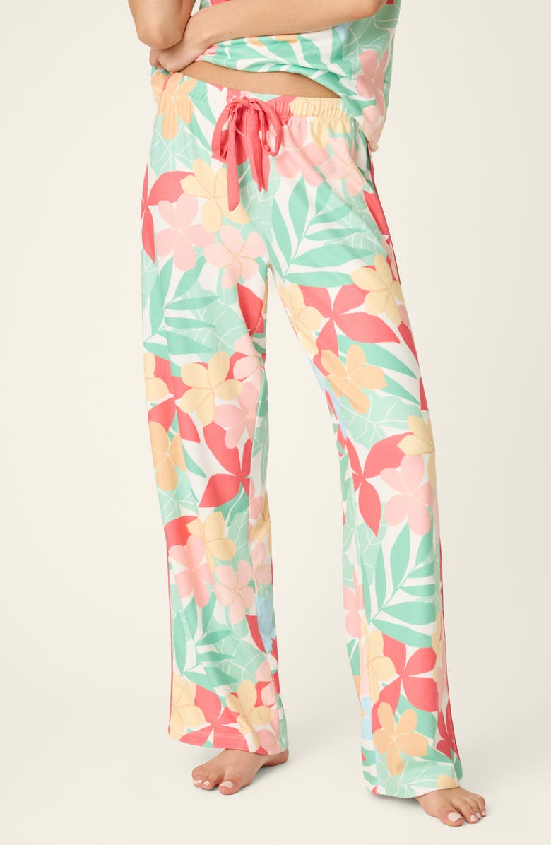 PJ Salvage The Coastal Club Jersey Pajama Pants, Main, color, 