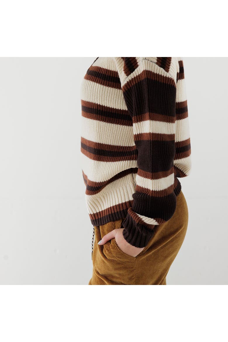Nola Sweater - Women's, Alternate, color, Ridge Stripe