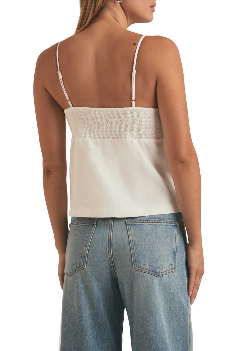 The Bea Camisole, Alternate, color, WHITE