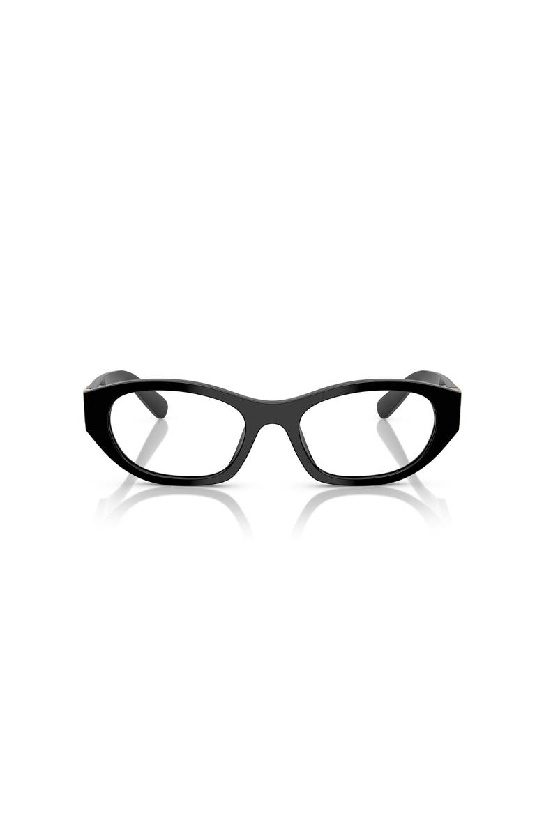 53mm Irregular optical glasses, Alternate, color, Black
