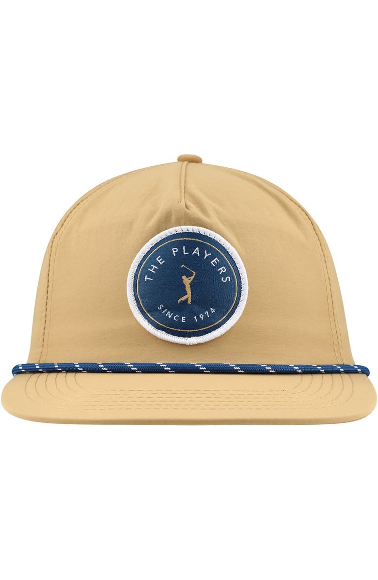 BARSTOOL GOLF Men's Barstool Golf Khaki THE PLAYERS Snapback Hat, Alternate, color, Khaki