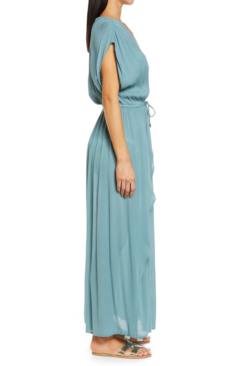 Elan Wrap Maxi Cover-Up Dress, Alternate, color, 