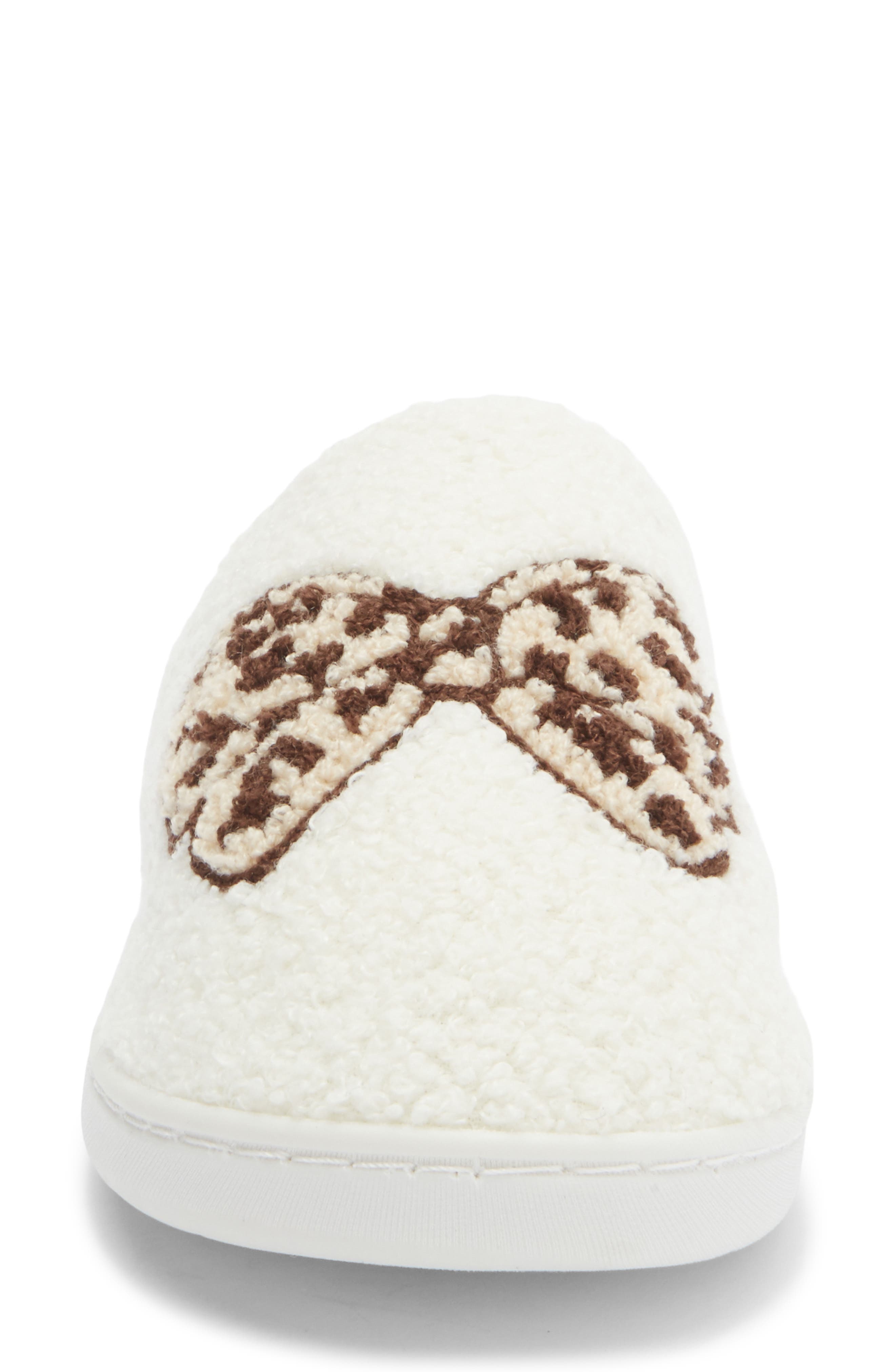 MIA Cozi Slipper, Alternate, color, Leopard Bow