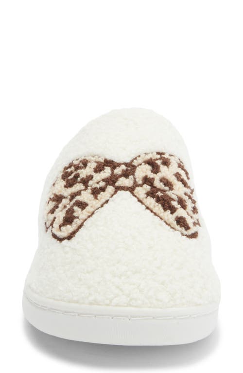 Mia Cozi Slipper In White
