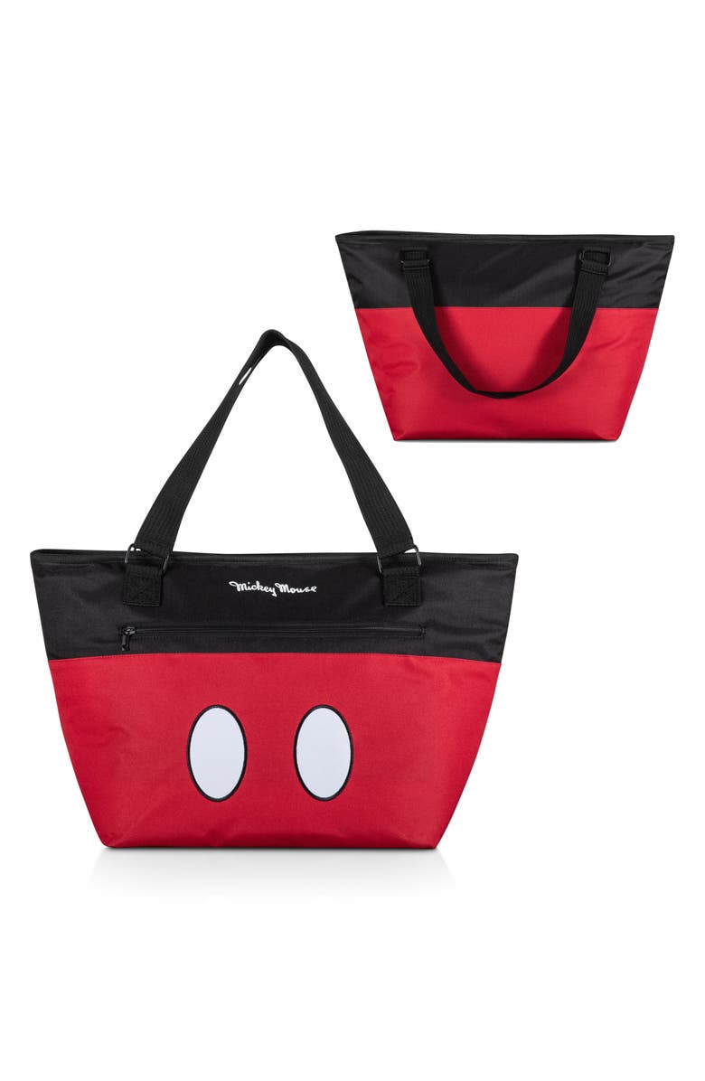 Picnic Time x Disney<sup>®</sup> Mickey Mouse Topanga Cooler Tote Bag, Alternate, color, Black