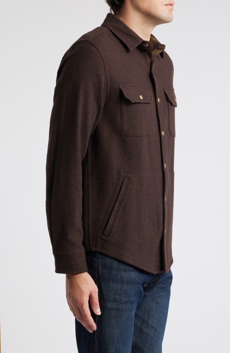 Pendleton Forest Wool Blend Shirt Jacket, Alternate, color, 