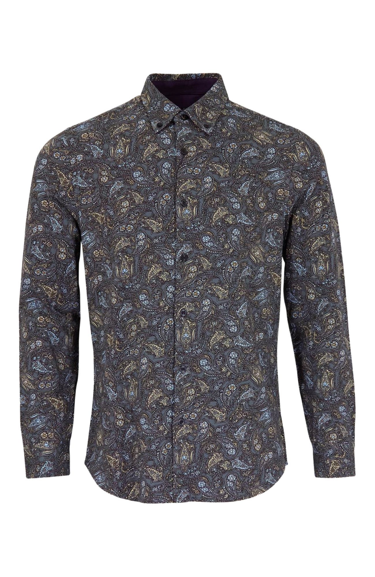 Madrid Paisley Smoke