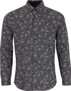 Lords of Harlech Sawyer Knit Button-Up Shirt