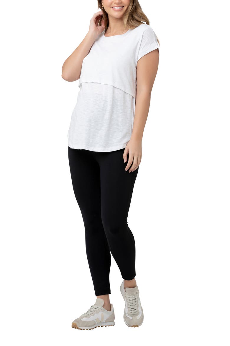 Richie Nursing Shirt, Alternate, color, WHITE