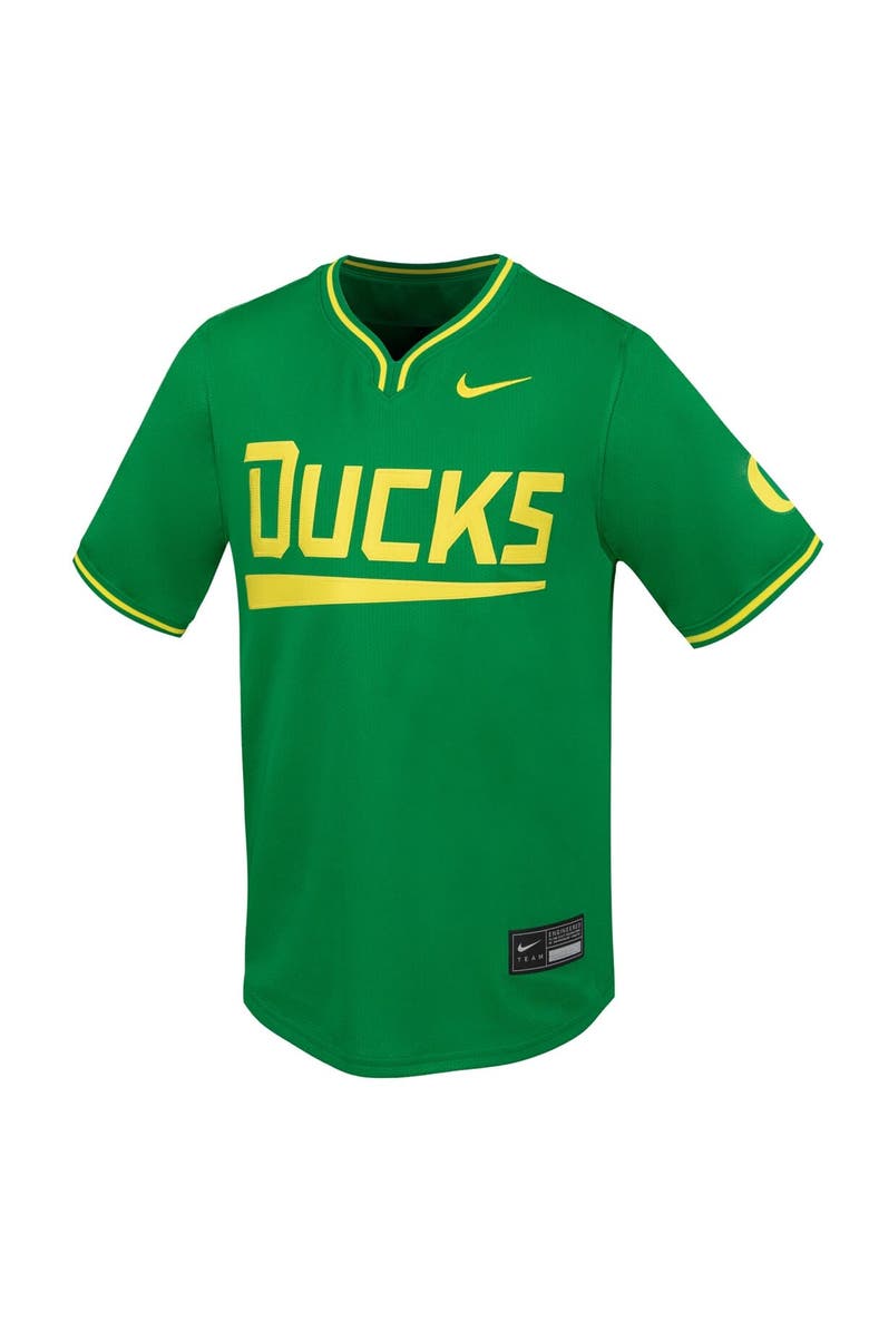 Nike Youth Nike Green Oregon Ducks Limited Baseball Jersey, Alternate, color, 