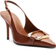 Arezzo Felicity Pointed Toe Slingback Pump
