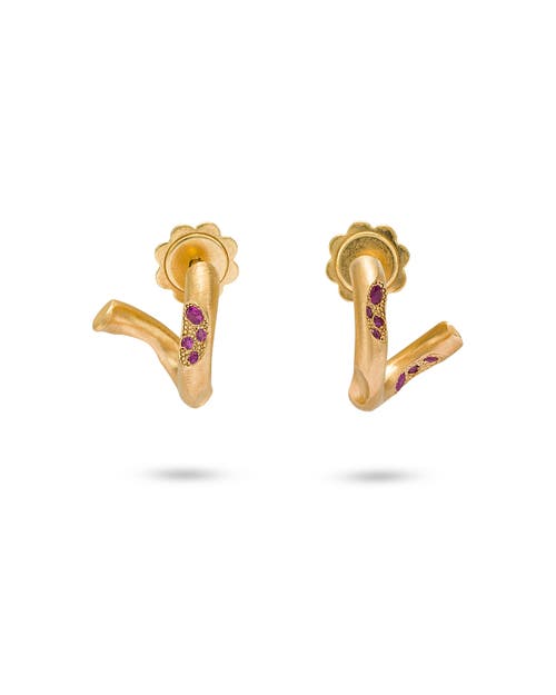 Eloise Jewelry Eden Earrings Natural Diamonds. Handmade In Gold