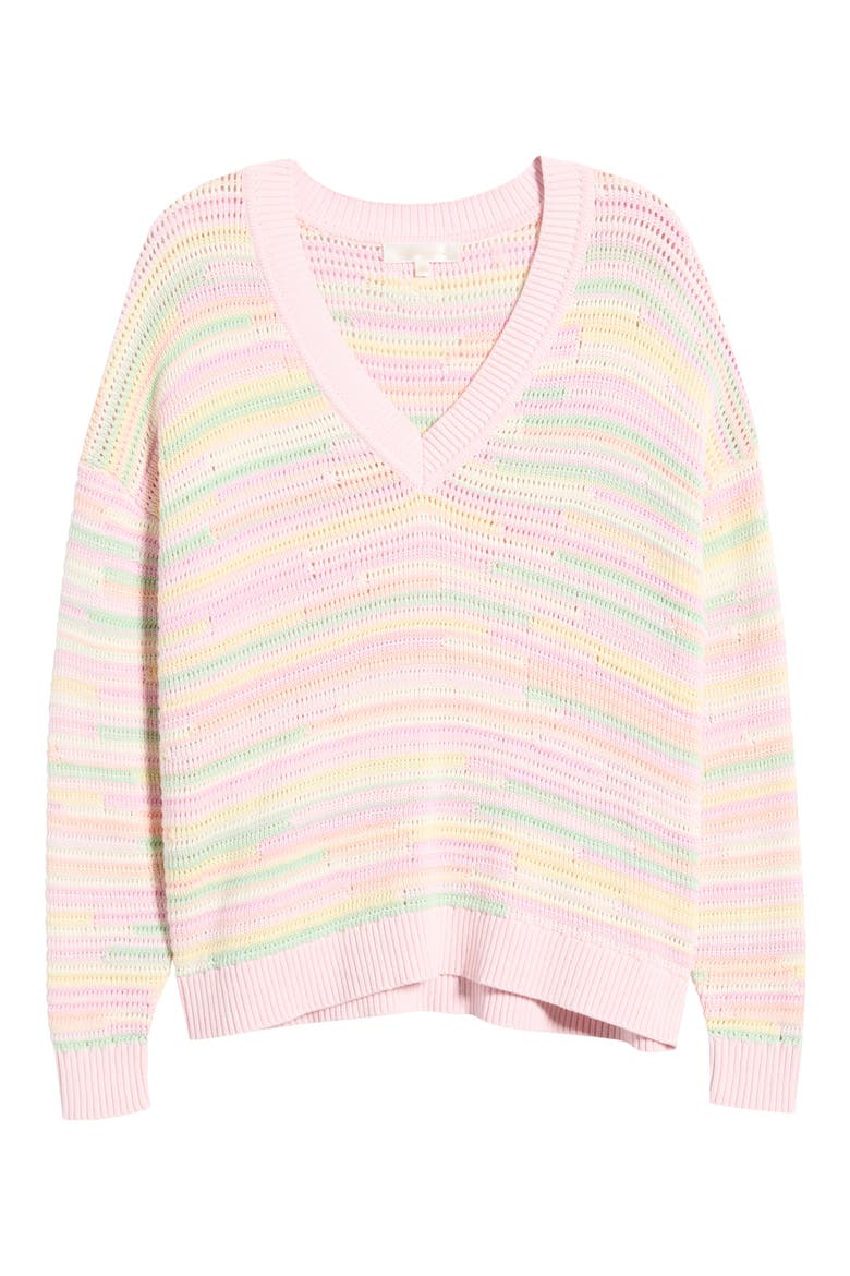 Marlieanna Sweater, Alternate, color, TROPICAL SWIRL