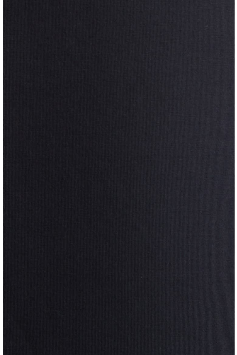 Saggina Double Face Jersey Polo Dress, Alternate, color, BLACK