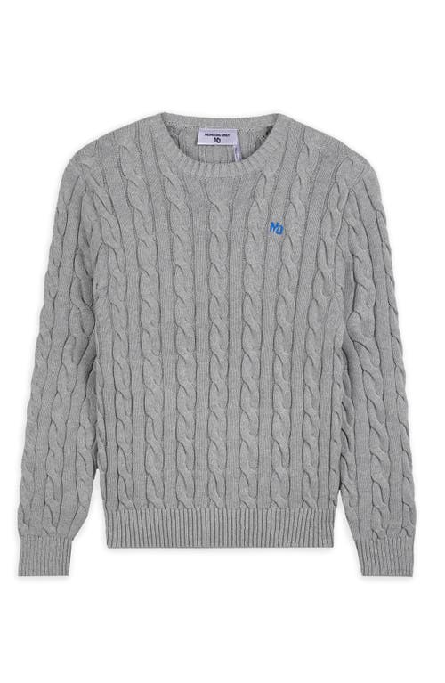Members Only Crew Neck Cable Sweater