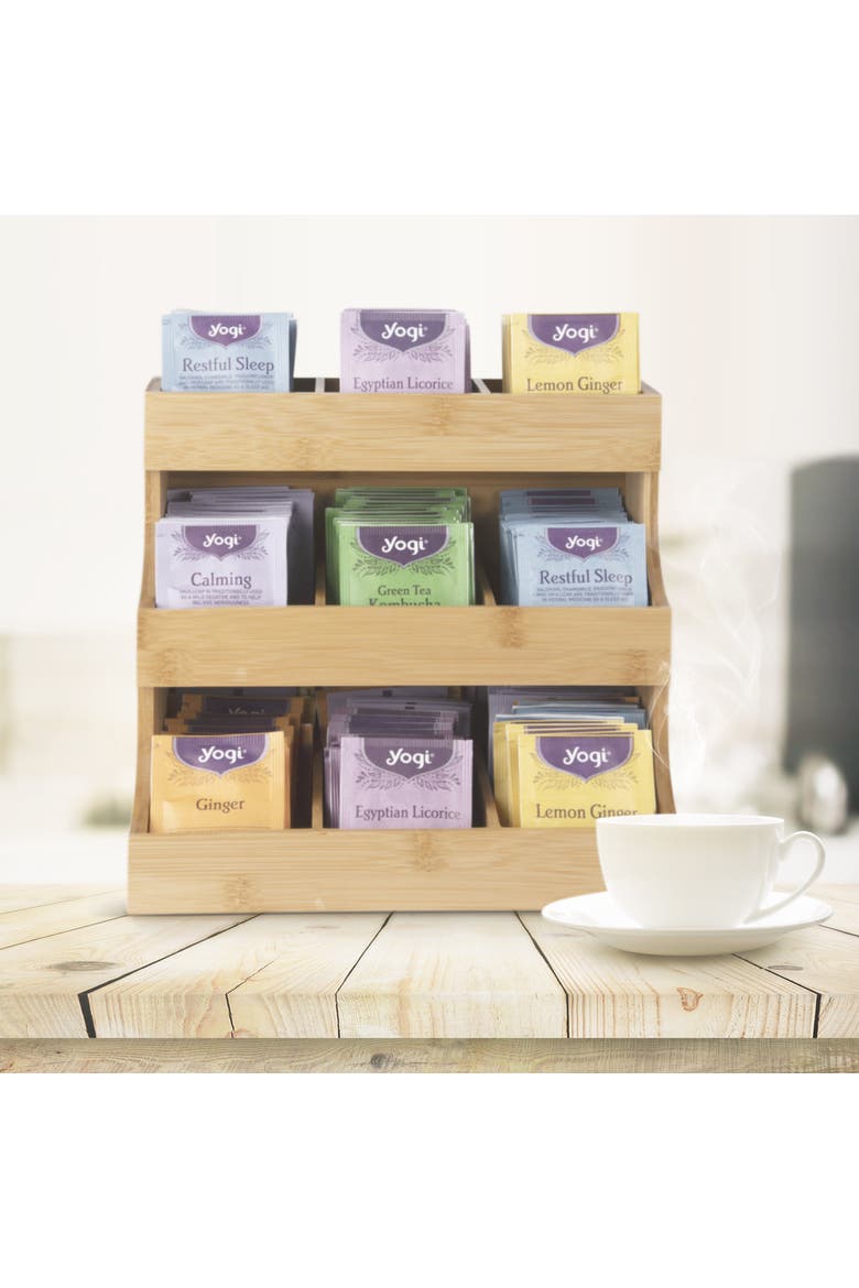 Theodore Tea Organizer, Alternate, color, Beige