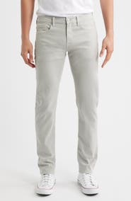 FRAME L'Homme Slim Fit Five-Pocket Twill Pants